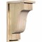 Ekena Millwork Newport Rough Sawn Corbel w/Backplate, Douglas Fir, 8"W x 12"D x 20"H COR08X12X20NEW01RDF - alternate 1